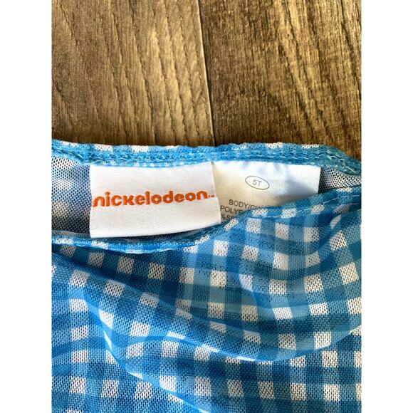 Vintage Dora the Explorer One Piece Swimsuit w/ Cover Up Wrap Girls 5T - Picture 8 of 9